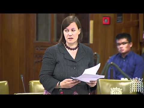 Meg Hillier MP speaks in the debate on social mobility