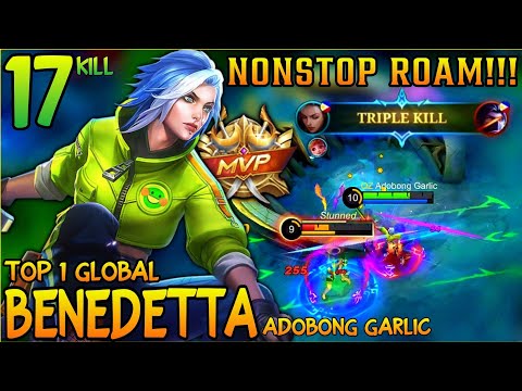 Benedetta Best Build 2022 | Top 1 Global Benedetta Adobong Garlic | Benedetta Mobile Legends ~ mlbb