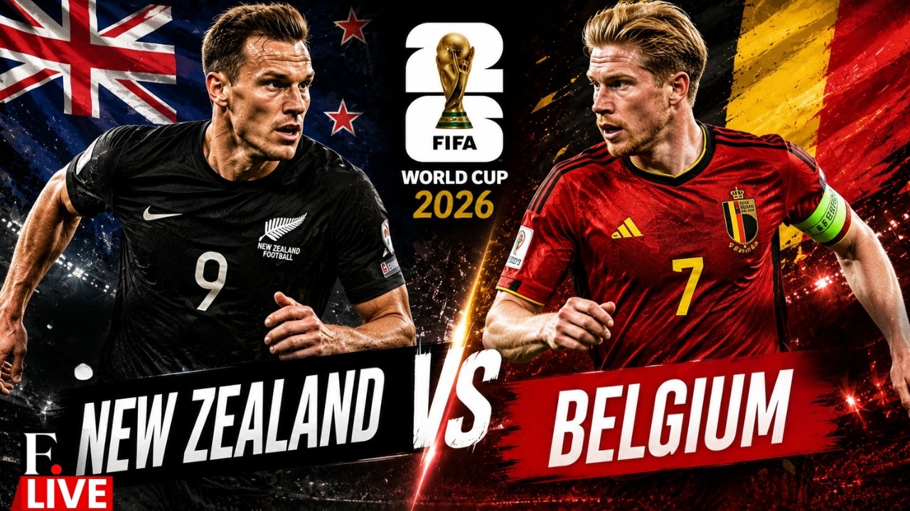 🔴New Zealand vs Belgium LIVE | FIFA World Cup 2026 | Group G | Kevin De Bruyne | Chris Wood