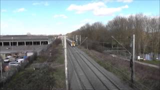 preview picture of video '(HD) Cheshunt Trainspotting (1st February 2014)'