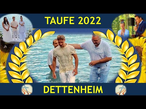 Taufe in Dettenheim 2022 im Baggersee  - Jens Tellbach, Harry Brestel