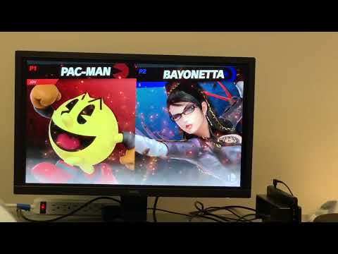 JDv (pac-man) vs archer (bayonetta)
