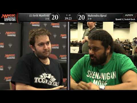 Magic the Gathering GP Dallas Fort Worth 2018 Round 4 Dominaria Sealed/Draft