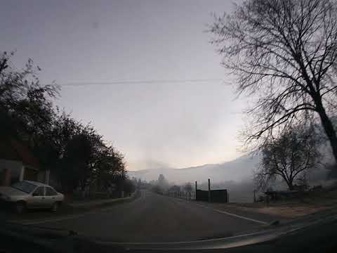 Rakhiv city early in the morning #carpathian