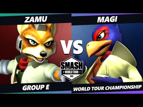 SWT Championship Group E - Zamu (Fox) Vs. Magi (Falco) SSBM Melee Tournament