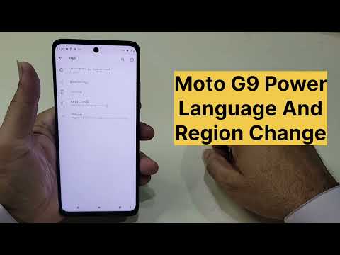 Moto G9 Power How To Chnage Language And Region