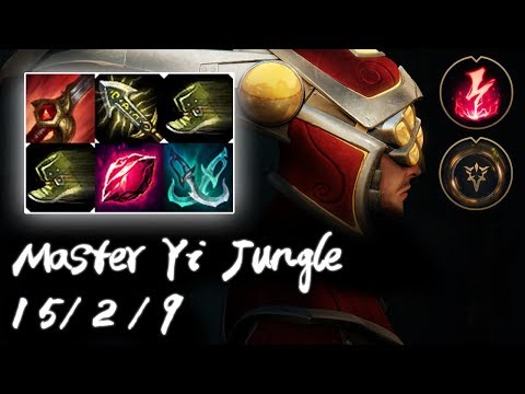 Master Master Yi Jungle vs Lee Sin | Korea High Elo Replays
