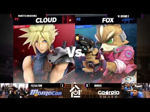 Marietta Smash Kings 4/13/19 - FS| SaltOne(Cloud) VS Nimbus(Fox)- W. Round 3
