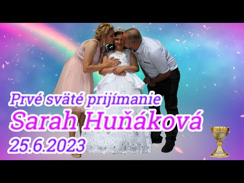 1.Sv prijimanie Sarah Hunakova -  Čaklov 25.6.2023