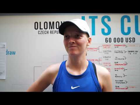 Michaela Bayerlová po výhře v 1. kole | ITS CUP OLOMOUC 2022