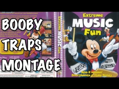 Disney's EXTREME MUSIC FUN Cartoons Booby Traps Montage (Music Video) RE-UPLOAD