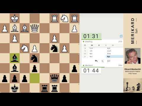 NAuči od majstora 546. - 1. d4 - c5!