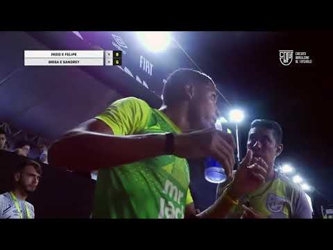 HISTÓRICO - Índio e Felipe x Brisa e Sandrey - Circuito Brasileiro de Futevôlei - Cuiabá MT