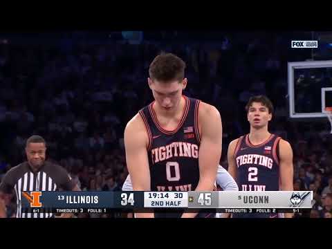 UConn vs Illinois Highlights   Nov 28, 2025   Men's College Basketball