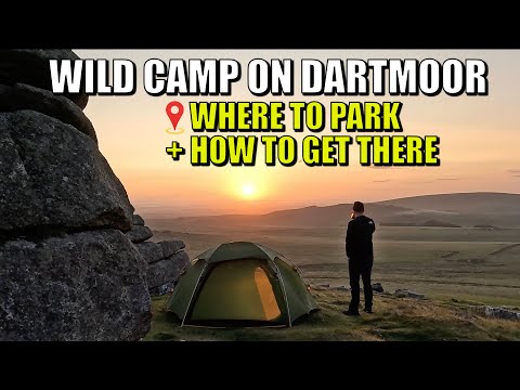 Where to park and how to get to West Mill Tor for a wild camp
