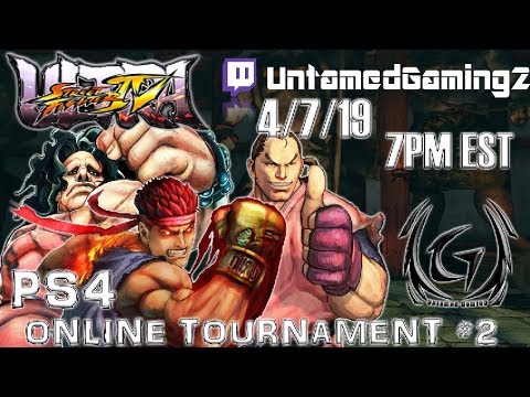 USF4 PS4 Monthly Online Tournament #2 4/7/19