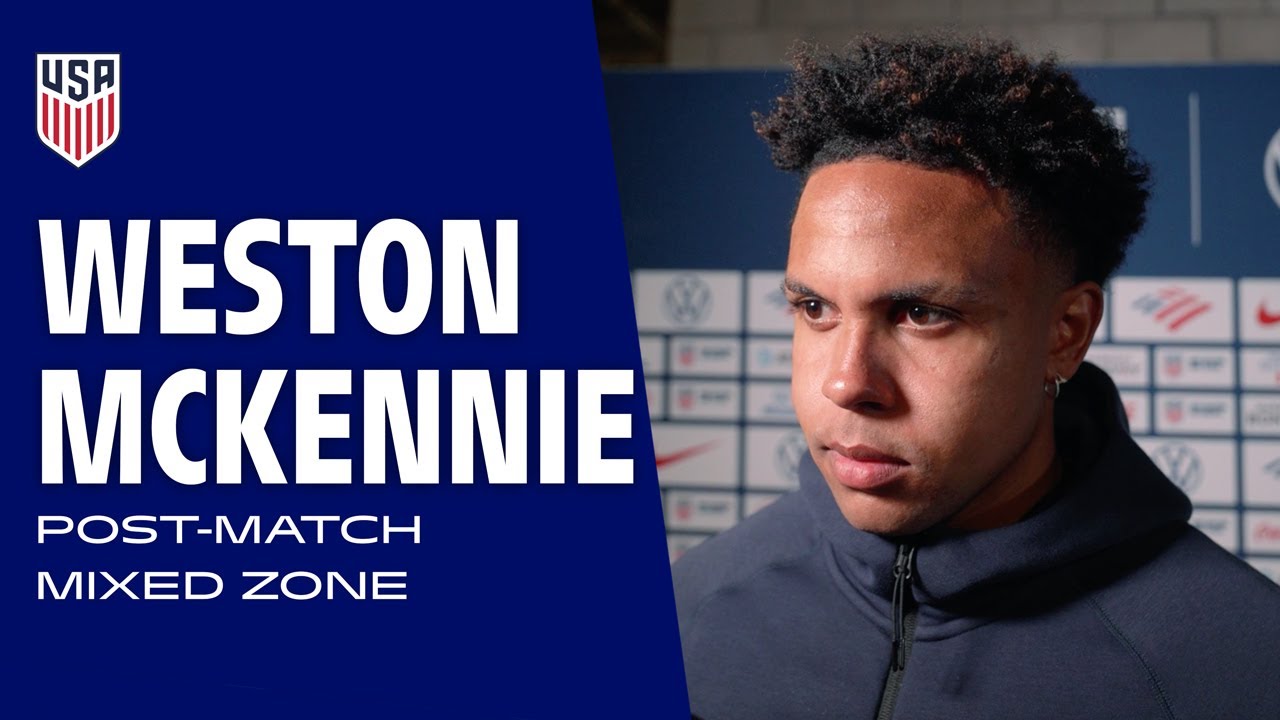 Weston McKennie Post-Match Mixed Zone | USMNT vs. Ecuador |10.10.2025