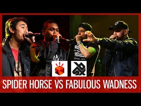 SPIDER HORSE vs FABULOUS WADNESS | Grand Beatbox TAG TEAM Battle 2016 | SEMI FINAL