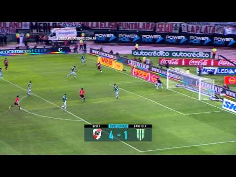 Todos los goles. Fecha 10. Primera División 2015. FPT.