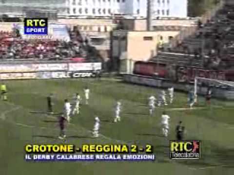 Crotone  Reggina 2-2 su RTC TELECALABRIA