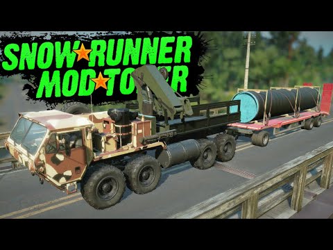 ModTober | Highway Haulin The Region | SnowRunner - Part 13 | Xbox Series X Gameplay