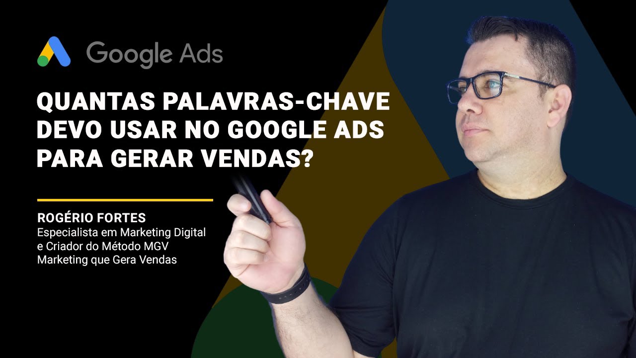 QUANTAS PALAVRAS-CHAVE USAR NO GOOGLE ADS?