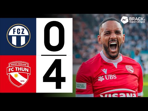 HIGHLIGHTS | FC Zürich vs FC Thun 0:4