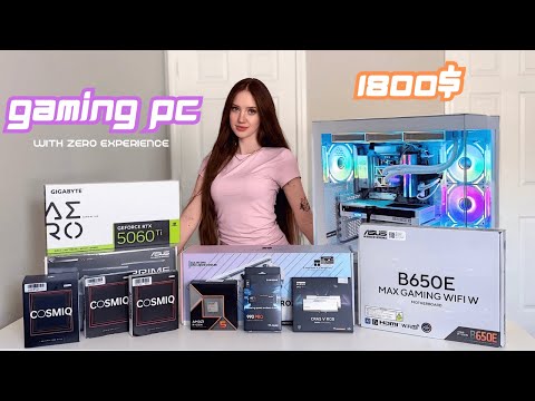 Building my first gaming PC with NO experience!