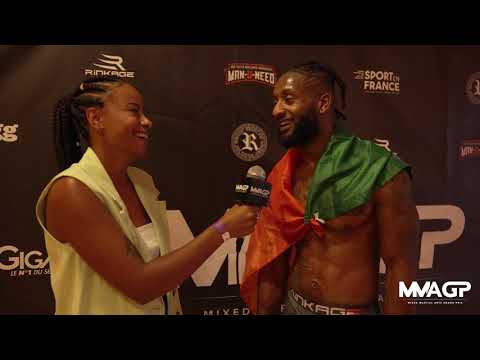 L'interview de Milton Cabral (Portugal) après sa victoire au MMA GP de Paris