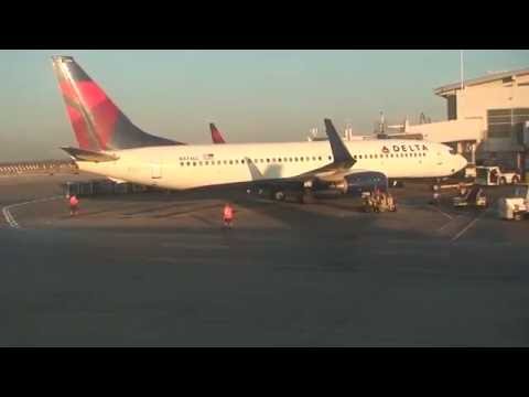 Delta Airlines Flight 1848 Take Off From Detroit,Mi