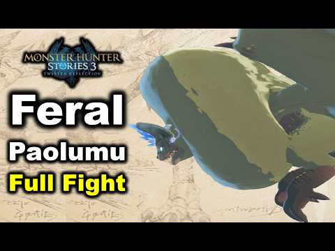 Monster Hunter Stories 3: Can you ACTUALLY beat Feral Paolumu?