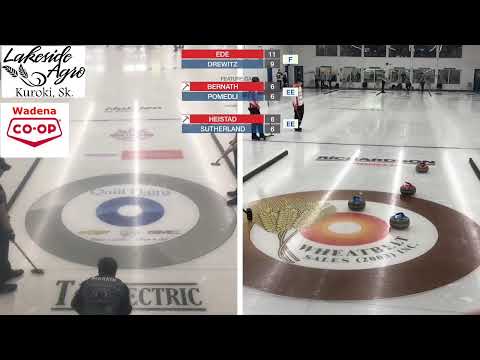 Pomedli vs Bernath A-Qualifier CURLSASK Junior Boys Qualifier