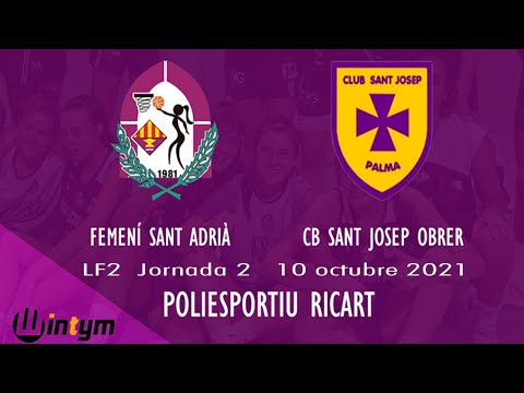 WINTYM FEM.SANT ADRIA - C.B. SANT JOSEP OBRER (LF2 - 2021/2022)