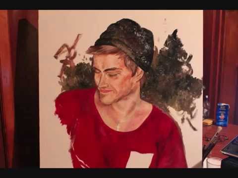 My first self portrait in time lapse