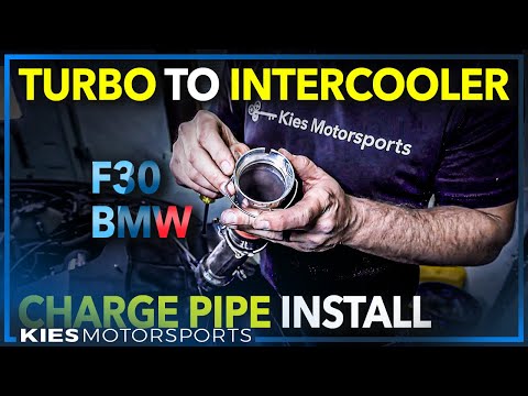 F30 BMW 328i | 320i Turbo to Intercooler Charge Pipe Installation (N20 | N26)