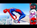 SPIDERMAN FALLS 9 875 642 FEET In GTA 5 Try Not To Laugh