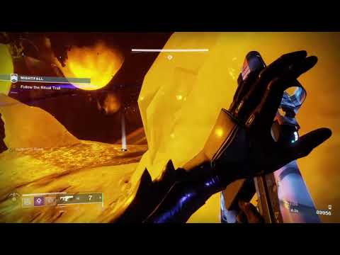 Destiny 2, Nightfall 100k, Solo, No Exotics, Strange Terrain, Hunter Nightstalker