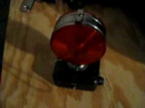 Vintage Battery Operated Emergency Roadside Light