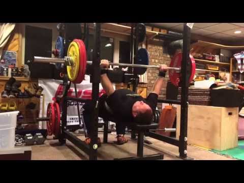 340 Lb Bench Press 5 Reps 3 Sets