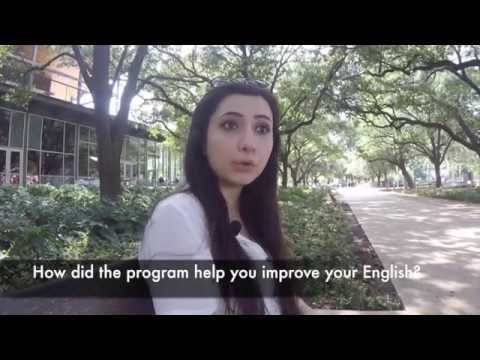 North American University Intensive English Program Student speaks about her improvements