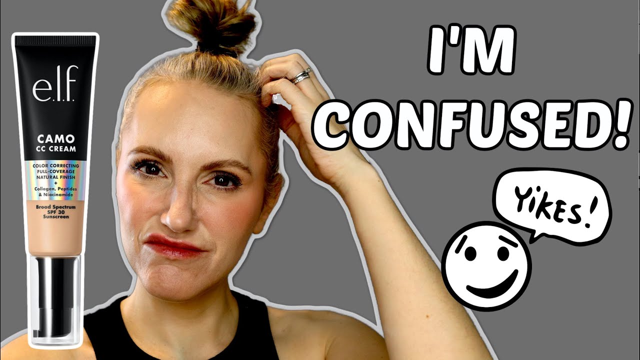 ELF CAMO CC CREAM REVIEW | DRY SKIN | OVER 40