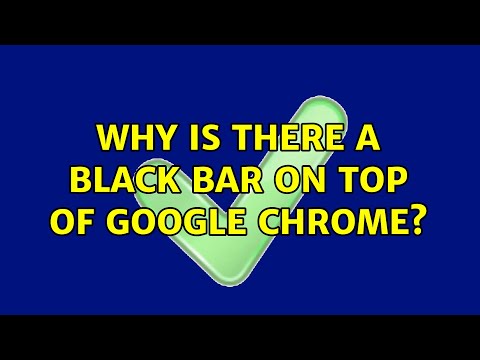 Why Is There a Black Bar on Top of Google Chrome? (3 Solutions!!)