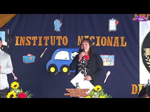 Inauguración del Instituto de Educación Nacional Diversificado INED Caserio Buenos Aires Ixchiguan