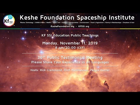 2019 11 11 PM 36th Public Testimonials Meeting - Share Your Plasma Experience in Any Language