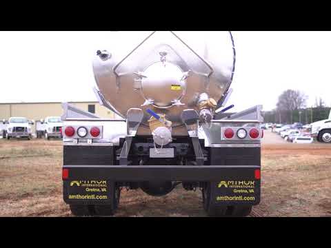 Amthor 19V007 and 19V008 - 2019 Hino 338 with 2500 Aluminum Vacuum Tank