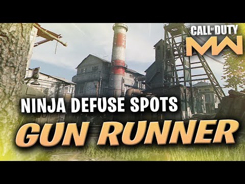 MW Ninja Defuse Spots Gun Runner (The Best Spots for Defuses)
