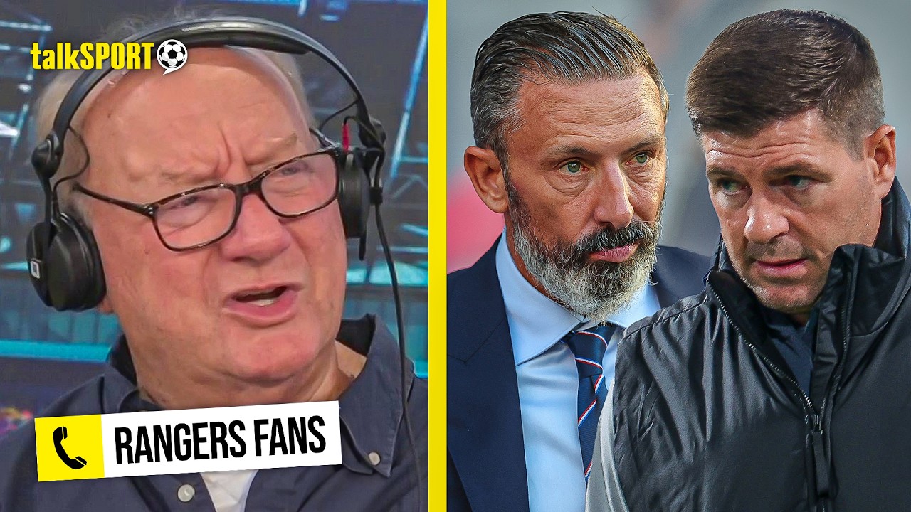 "IT'S DISGUSTING!" Rangers Fan Calls for STEVEN GERRARD to RETURN After Europa League Exit!