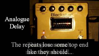 Ark Gear Review: Blackstar HT Delay