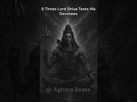 Something inside you needs this. 5 Times Lord Shiva Tests His Devotees. #mahadev #mahakal #shiva
