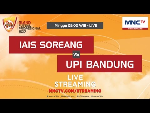 IAIS Soreang VS UPI (FT : 0-12) - Blend Futsal Profesional 2017